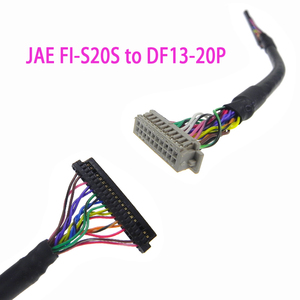 JAE FI-S20S 20Pin 1.25mm Pitch to DF13-20S 20Pin LVDS Kablo Endüstriyel LCD Dokunmatik Ekran Taşınabilir Dedektör Kamera Modülü - Product Image 1