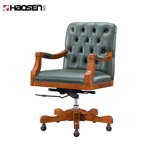 Chaise de bureau en cuir confortable de luxe meilleure grande chaise de direction d'ordinateur pour les affaires du gouvernement de studio d'étude à domicile - Product Image 4