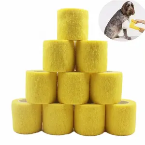 Self-adhesive Cohesive Bandage For Dogs Legs Protection