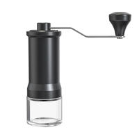 Moulin à poivre manuel transparent écologique en gros, marque OEM, avec cœur en acier inoxydable, réglable, en plastique, fabrication chinoise