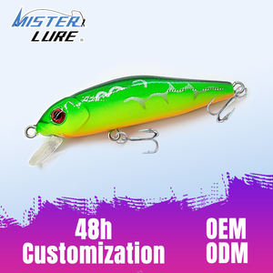 MISTER LURE Esca Artificiale 6cm 8.2g per Acqua Dolce Nuove Esche da Pesca Minnow Wobbler Ultraleggero - Product Image 1