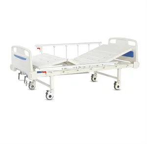 Two-Function Manual Hospital Bed with Dual Cranks