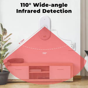 Sensor de Movimiento Inteligente Matter, Detector de Cuerpo Humano por Infrarrojos, Plegable a 90 Grados, Rotación de 360 Grados, Montable en Pared, Alarma WiFi - Product Image 3