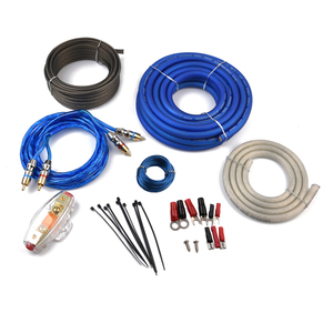 PS-K3 RCA de calibre 0 color azul y de plata coche amplificador de Audio Cable de instalación <span class=keywords><strong>Amp</strong></span> Kits de cableado - Product Image 2