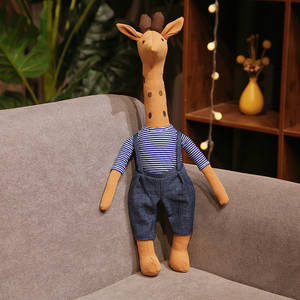Popolare Peluche a Forma di Giraffa per E-commerce Transfrontaliero, Bambola a Forma di <span class=keywords><strong>Cervo</strong></span>, Peluche Confortevole, Regalo di Compleanno per Bambini - Product Image 2