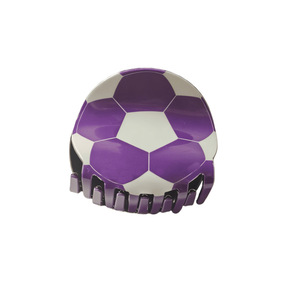 Petites pinces à cheveux pour filles et femmes, motif requin, thème football de dessin animé simulé, 2026, pince à frange, pince latérale, accessoire capillaire - Product Image 5