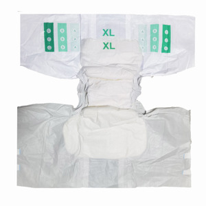 Échantillon gratuit de couches pour adultes imprimées super absorbantes, produit de haute qualité provenant d'un fournisseur chinois, couches pour adultes à forte absorption - Product Image 4