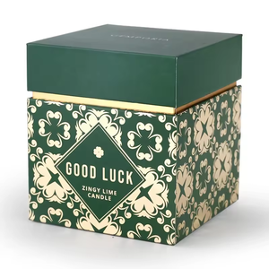 Wholesale Custom Luxury Rigid Candle Packaging Gift <b>Black</b> Candle Box With Logo - Product Image 5