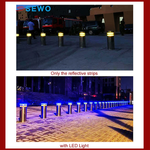 Sewo Kính thiên văn rào cản giao thông có thể thu vào tăng thủy lực bollard cho xe Kiểm soát truy cập quản lý bollards tự động - Product Image 6
