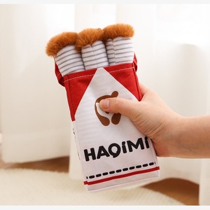 Jouet en peluche couineur pour chien en forme de cigarette - Jouet à mâcher résistant aux morsures pour animaux de compagnie, pour l'auto-entretenement - Product Image 2