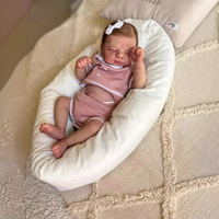 Muñeca Reborn De Gran Venta de 22 Pulgadas con Cuerpo Completo de Silicona, Bebés Realistas de Silicona Completa, Muñecas Bebé Reborn de 55 CM