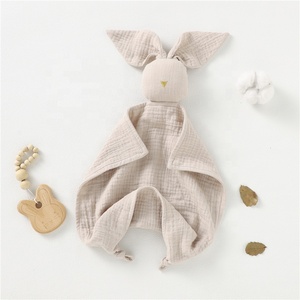 Hot bán thỏ dễ thương mềm Hữu Cơ bông bé Comforter chăn Comforter đồ chơi - Product Image 2