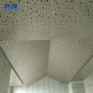 Gusset Chống Cháy 3d Tường Sai Các Loại Nhôm <span class=keywords><strong>Armstrong</strong></span> Gạch Giá Kênh Giả Roof Panel Acoustic Panels Trần - Product Image 2