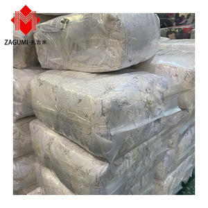 Prêt à expédier 1kg 10kg 25kg Chiffons industriels en coton issus de t-shirts usagés, déchets de coton, balles de 10kg, chiffons de nettoyage industriels - Product Image 1