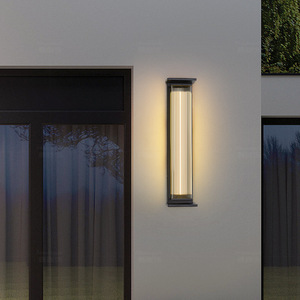 Applique murale extérieure LED en alliage d'aluminium, blanc chaud 3500K, angle de faisceau 20 degrés, étanche, pour jardin, intensité variable, garantie 10 ans - Product Image 6
