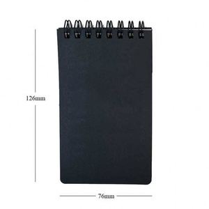 Cuaderno de Notas Personalizado Tamaño A5, Resistente al Agua, con Cubierta de Papel Texturizado, Encuadernación Espiral, Costura PP, Blocs de Notas de Colores para Uso en Oficina y Exteriores - Product Image 2