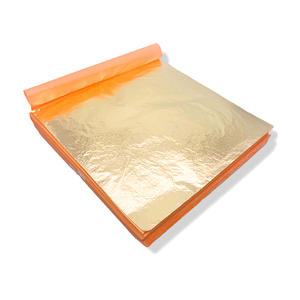 Lámina de Oro de Imitación al por Mayor, 500 Hojas por Paquete, 14 x 14 cm, <span class=keywords><strong>para</strong></span> Manualidades, Decoración, Encuadernación - Product Image 4