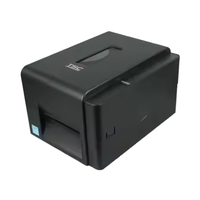 TSC TE200 Te244 Te300 mesin Printer Barcode, Printer Label kode batang Transfer termal Desktop 110mm
