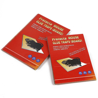 Piège à souris et rats adhésif pliable en carton, non toxique, pour usage domestique