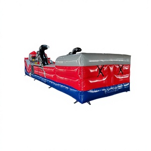 Juegos Competitivos Inflables de Doble Carril para Team Building, Bungee Run en Venta - Product Image 3