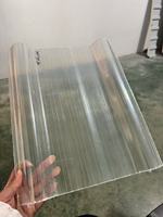 Moderne Hitzebeständige UV-geschützte Transparente Polycarbonat-Wellplatten für Gewächshäuser und Tageslichtanlagen
