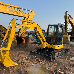 Miniexcavadora Komatsu PC40 de Segunda Mano en Buen Estado, Usada, 3.5 Toneladas, Pocas Horas de Uso, Excavadora Hidráulica de Orugas en Venta - Product Image 2