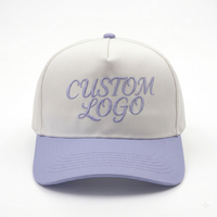 Gorra de Béisbol Estructurada de 5 Paneles, 100% Algodón, de Alta Calidad, con Logotipo Bordado Personalizado, Unisex, Ajustable, Deportiva e Informal