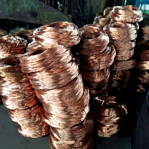 เศษลวดทองแดงเกรดอุตสาหกรรม บรรจุเป็นมัด สำหรับรีไซเคิล วางบนพาเลท - Product Image 1
