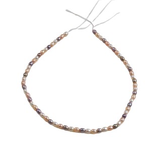 Perlas Sueltas Barrocas de Agua Dulce Naturales Grises de 4-10 mm, con Orificio Lateral, de Doble Cara, con Luz Intensa, para Manualidades, Venta al por Mayor - Product Image 5