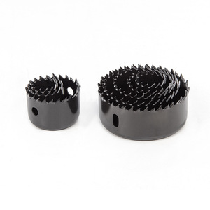 Kit de scies cloches ZHCY 38 mm en acier rapide à pointe carbure pour le perçage du bois, du contreplaqué, du plâtre, du PVC et du plastique - Product Image 2