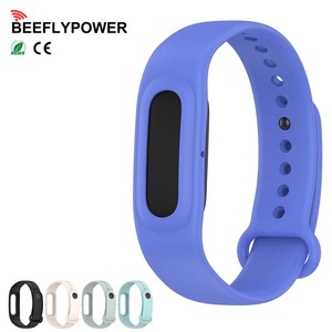 BEEFLYPOWER Correa de Repuesto Deportiva Ajustable de Silicona Suave de Una Pieza Resistente al Sudor para Reloj Google <span class=keywords><strong>Fitbit</strong></span> Air - Product Image 1