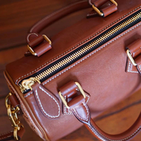 Tas Kulit Sapi Asli Vintage Wanita dengan Resleting Tunggal Bergaris Tahan Air Kedatangan Baru Desainer Fashion Grosir Tas Mewah.
