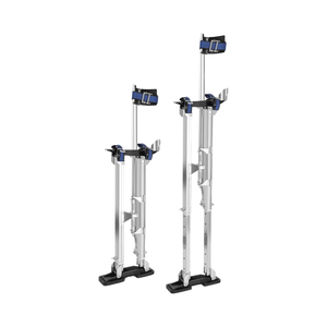 <span class=keywords><strong>Zancos</strong></span> para Paneles <span class=keywords><strong>de</strong></span> Yeso Ajustables <span class=keywords><strong>de</strong></span> 48\"-64\" para Adultos, <span class=keywords><strong>Zancos</strong></span> <span class=keywords><strong>de</strong></span> <span class=keywords><strong>Trabajo</strong></span> <span class=keywords><strong>de</strong></span> Acero con Rodilleras Protectoras para Paneles <span class=keywords><strong>de</strong></span> Yeso y Techos Suspendidos - Product Image 1