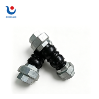 Joint de dilatation souple fileté en acier inoxydable avec filetage interne DN32 40 50 pour pipeline de transport de fluides, durée de vie 3-5 ans