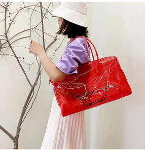 กระเป๋าเดินทาง PVC Neon,กระเป๋าอเนกประสงค์สำหรับใช้ค้างคืน - Product Image 4