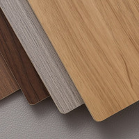 Muestras de Paneles de Pared WPC de Material Ecológico y Cartas de Colores para Decoración de Interiores