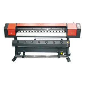 Manufacture supplier 2022 new design automatic printer printing machine 1.6m/1.8m inkjet printers eco solvent printer