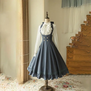 Vestido de princesa medieval victoriana JSK Liquidación Lolita vestido LO TUTU Skater vestido Cosplay para niña Mujer - Product Image 1