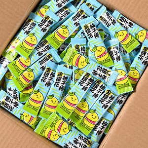 Bonbons durs aux herbes naturelles, certifiés Halal, OEM ODM, pour collations quotidiennes, saveur fruitée, chèvrefeuille, pomelo, orange, sucettes en sachet, fabricant chinois - Product Image 2