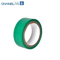 Ruban PVC coloré de qualité supérieure, rouleau jumbo, ruban PVC/ruban d'isolation électrique PVC, rouleau log
