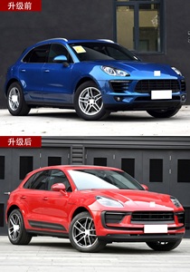 Accessori Auto Xlstyling, Paraurti Anteriore e Posteriore, Fari, Portellone con Luci per Porsche <span class=keywords><strong>Macan</strong></span> 95B 14-23, Aggiornamento a 95B.3 OE - Product Image 2