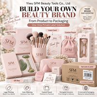 Collection d'outils de beauté personnalisés tout-en-un, OEM ODM, accessoires de maquillage en marque privée pour les marques et les grossistes