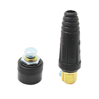 Obtenez le connecteur de câble de soudage Euro Star Weld DKZ35-50 35-50 mm