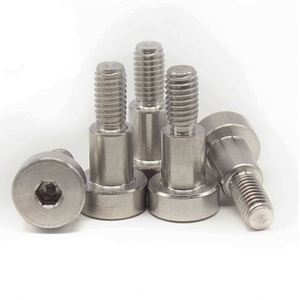Tornillos de Acero Inoxidable de Alta Precisión CLASE 4 M3-M8, Tornillos de Hombro 1/4-20 5/16-18 3/8-16, Acabado Liso, Tuercas y Arandelas de Cabeza Redonda - Product Image 4