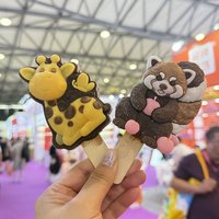 Halal Certificaat Ijs Premium 3d Culturele Creatieve Diervormen Ijs Gemengd Fruit Gearomatiseerde Kamelenvormen Ijs