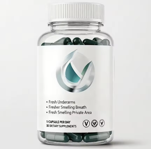 OEM capsule di clorofilla magiche per il corpo di alta qualità con foglie di prezzemolo organico fresco odore per il corpo integratori a base di erbe prodotto di bellezza privato - Product Image 1