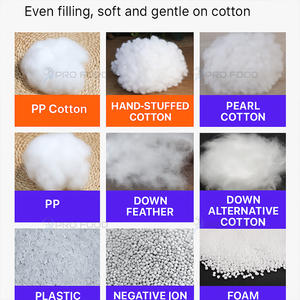 Máquina de llenado de almohadas de algodón de nueva condición, máquina de llenado de juguetes de animales de peluche multiusos para juguetes de peluche - Product Image 4