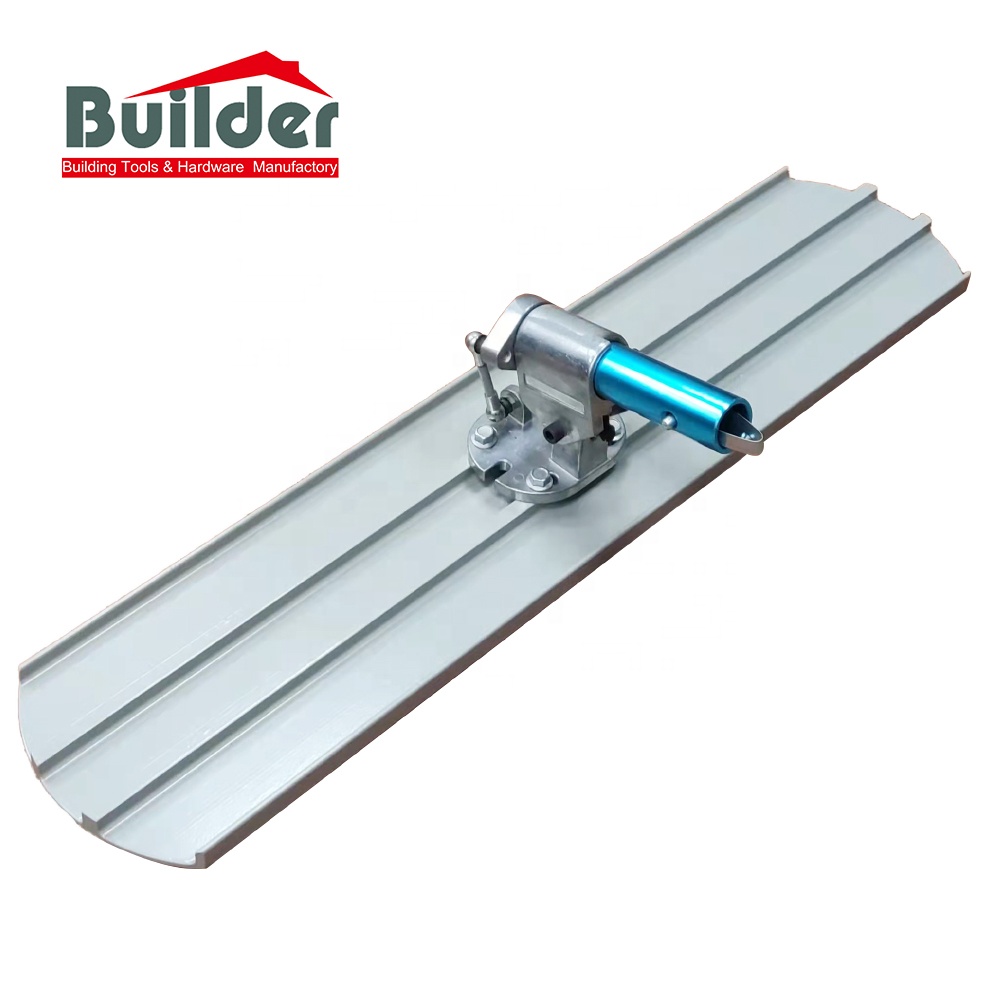 48" X 8" Magnesium Concrete Bull Float Kit - With 3 Extendable Handles (Up To 18ft Total)