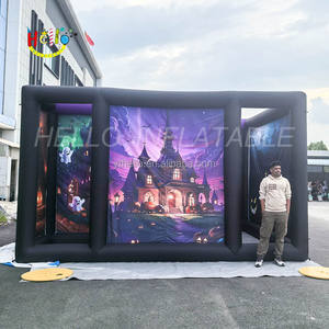 Nuevo diseño inflable <span class=keywords><strong>casa</strong></span> embrujada Halloween laberinto deporte juego Popular carnaval granja inflable laberinto maíz <span class=keywords><strong>Escape</strong></span> <span class=keywords><strong>Room</strong></span> - Product Image 3