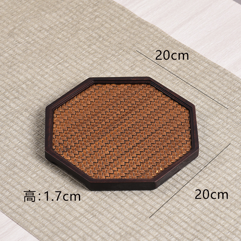 Mat-patterned plate - octagonal - 20*20*1.7